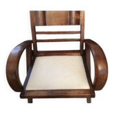 Colonial style armchair