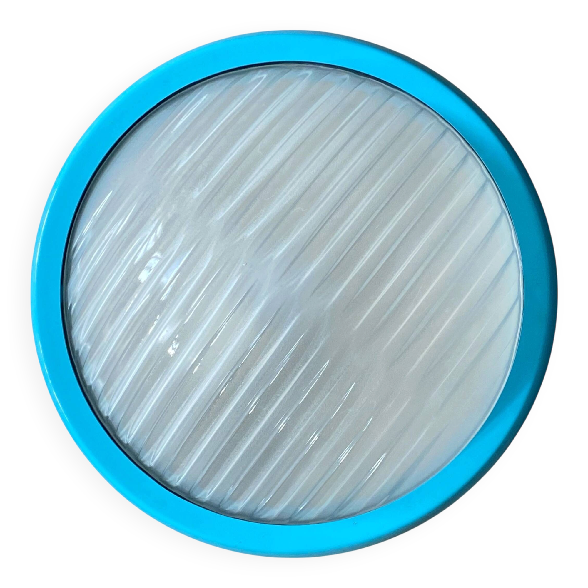 Prisma blue wall light or ceiling light