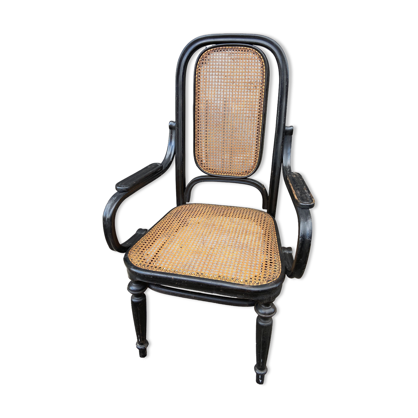 Curved wooden armchair Thonet Nr 1032