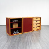 Meuble bureau années 70, modulable, Flötotto