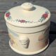 Ceramic bonbonnière Sarregemines Obernai, France Porcelain box
