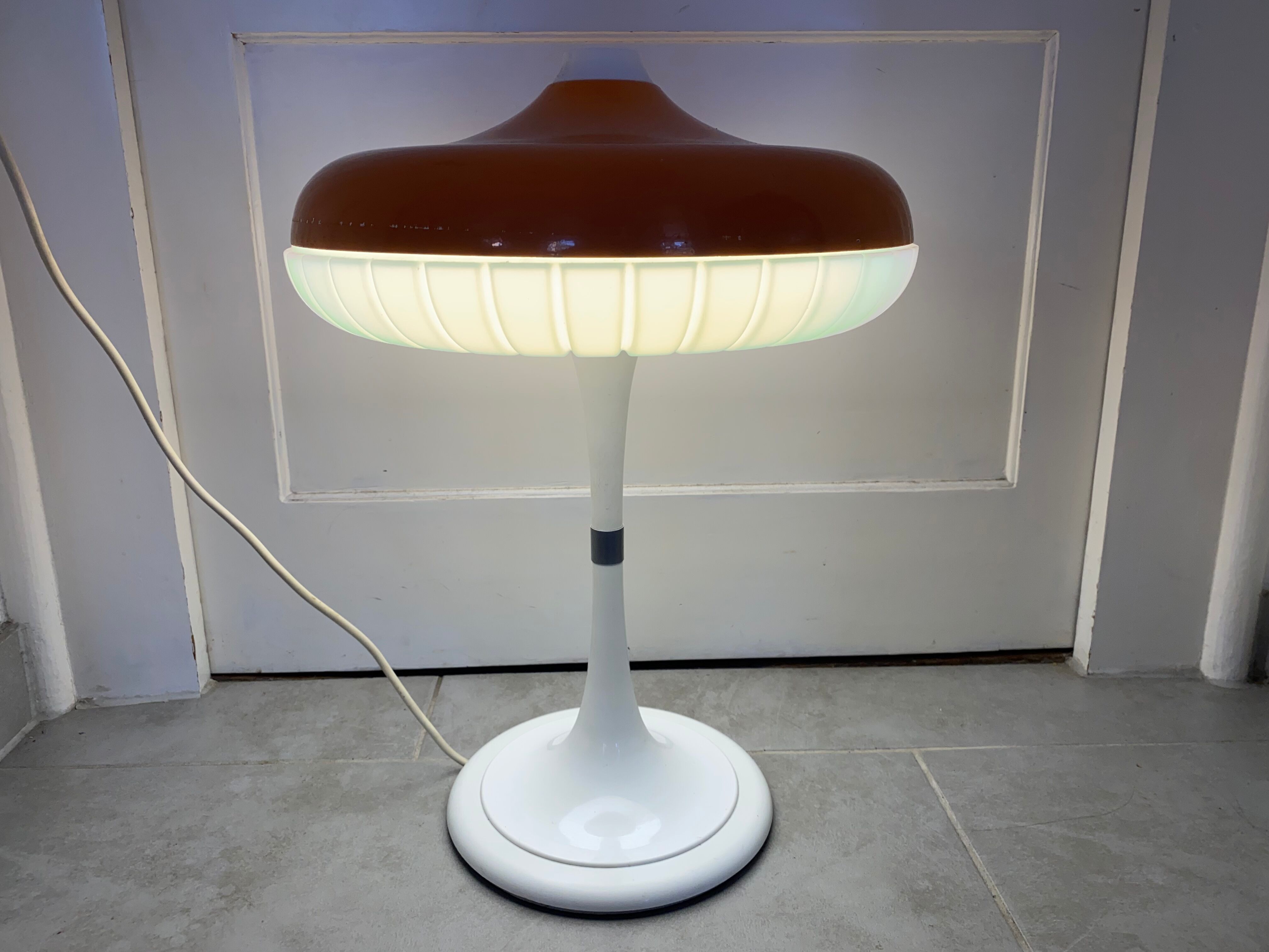 Siemens table lamp Siform 2000, UFO, 1960-69