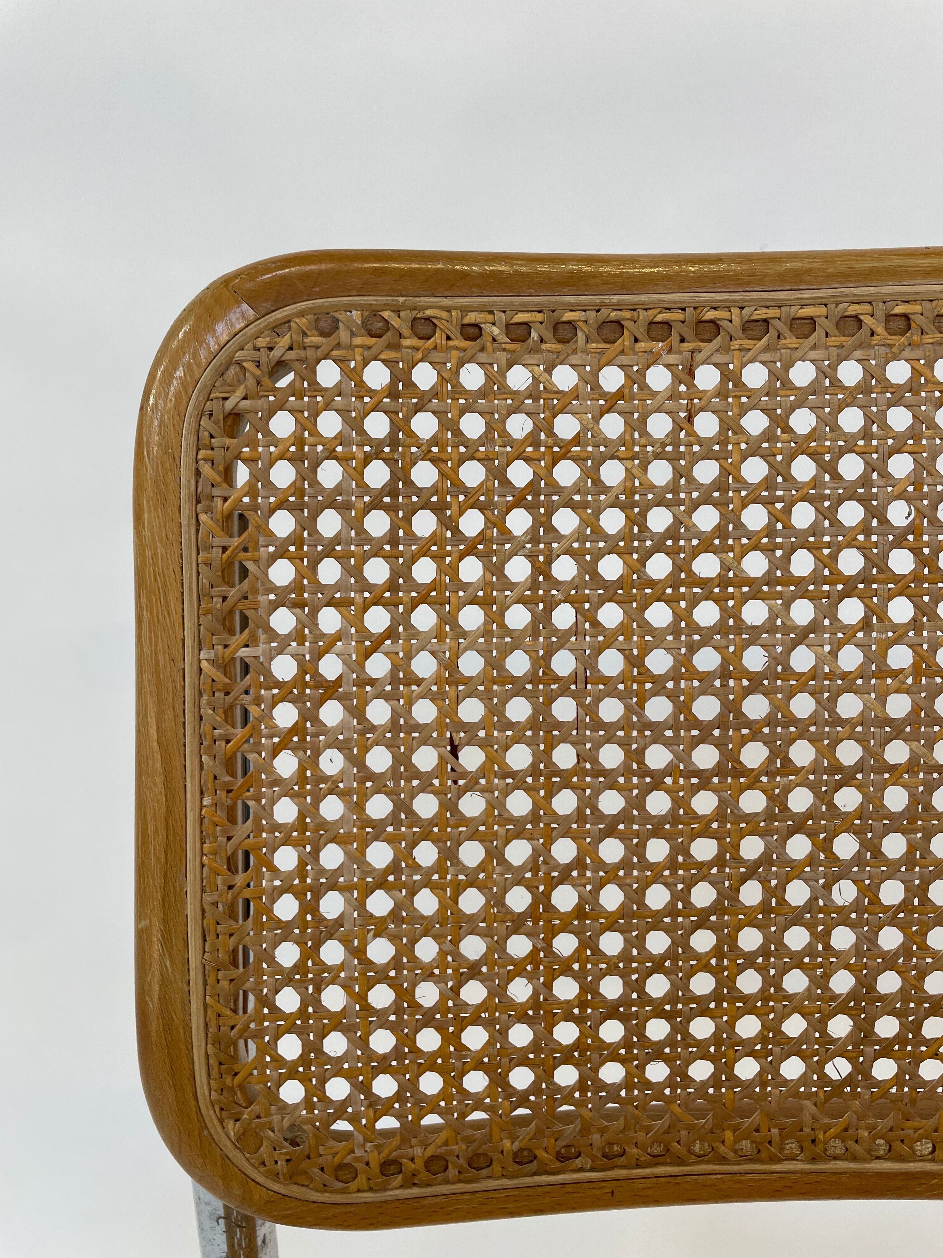 Cesca design chair b32 model in chrome