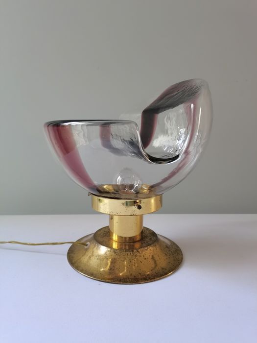 Lampe Italienne en verre Mazzega