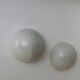 Pair of metal and opal perspex wall lights, Germany 1970