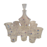 Carafe and glasses