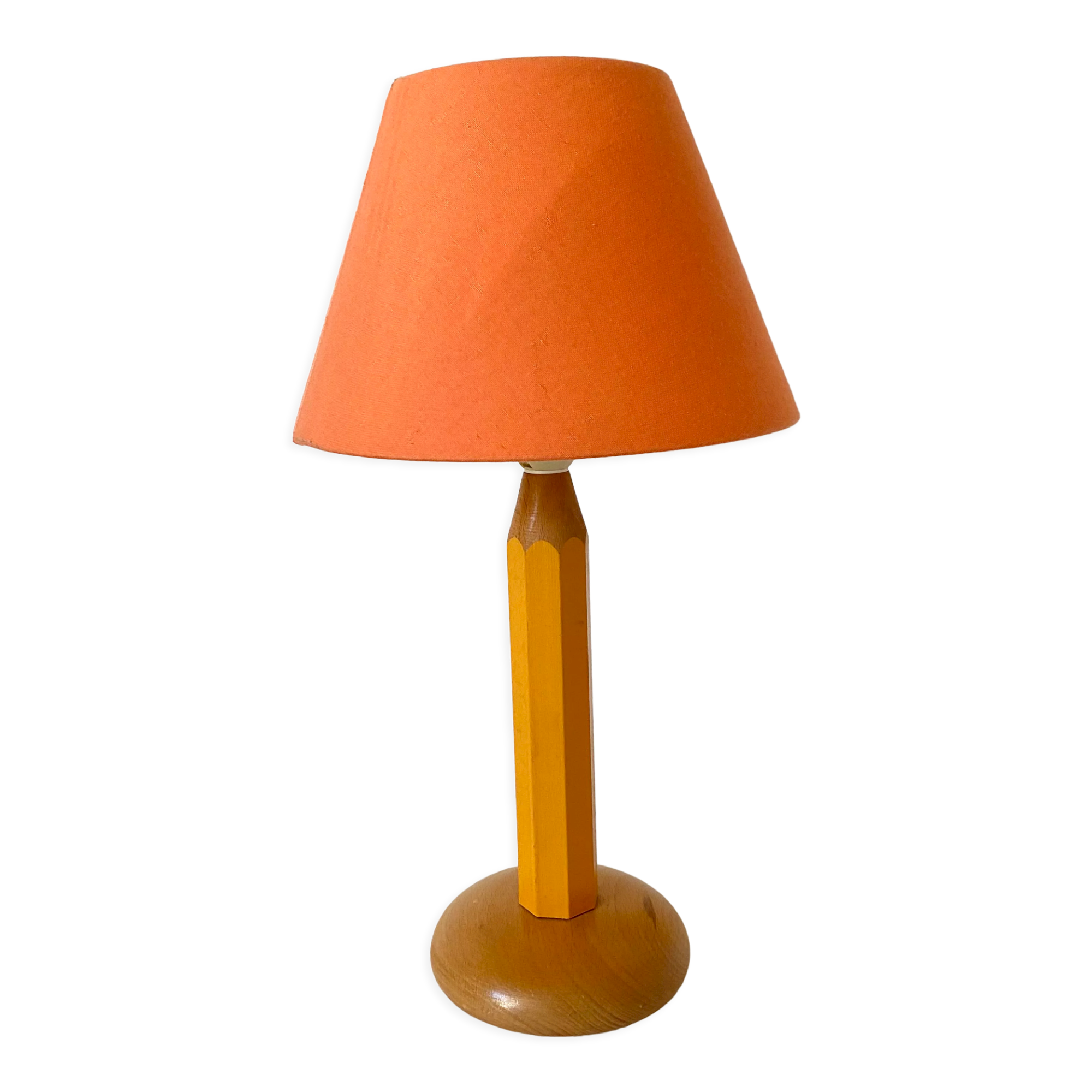 Vintage pencil lamp child