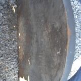 Cast iron fireplace plate