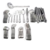 François Frionnet ménagère set 85 pièces couteaux, métal argenté, excellent état