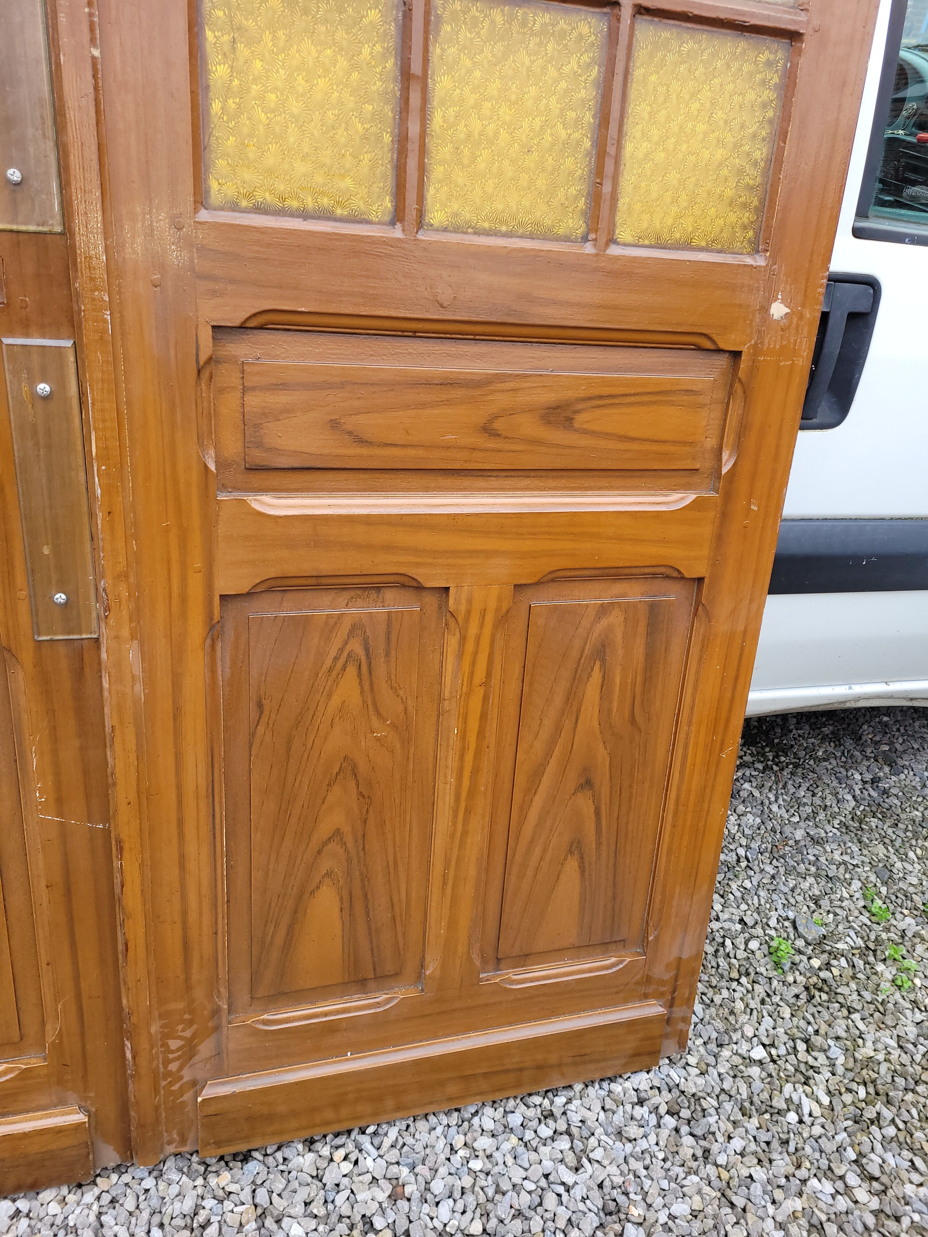 3 old separation doors
