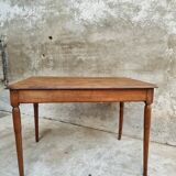 Antique table oak dining table 75 x 110 cm