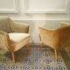 Danish Chair organic years 50/60 bronze