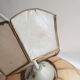 Mother-of-pearl and brass pendant lamp from the 60s and 70s
