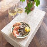 Travertine column