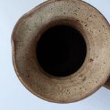 Jug vintage stoneware Vallauris pyrité