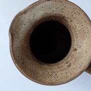 Jug vintage stoneware Vallauris pyrité