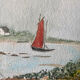 Aquarelle paysage de Bretagne