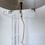 David Lange Lucite Table Lamp