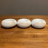 Trio of candle holders entirely handmade