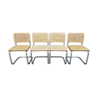 Set 4 chaises B32 de Marcel Breuer