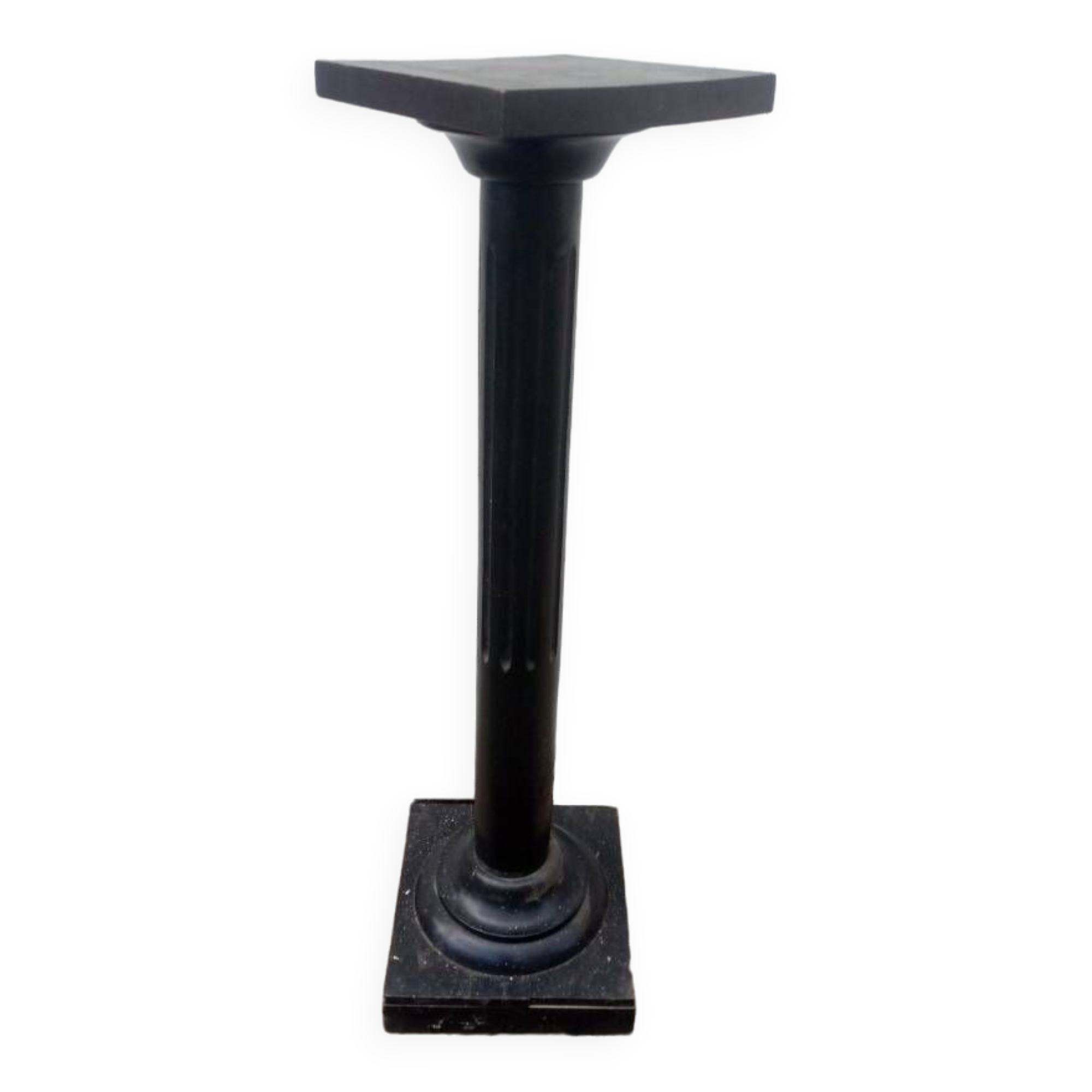 Napoleon 3 column in blackened wood