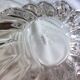 Empty molded crystal pocket basket shape
