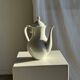 White Bavarian porcelain teapot H27