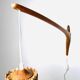 Swivel Arm Teak Wall Lamp With Pine Veneer Shade By Unknown Designer, Sweden 1960S