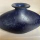 Large blue ovoid Scavo vase