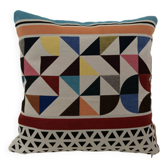 Graphic pattern cushion