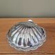 Beurrier coquillage inox vintage