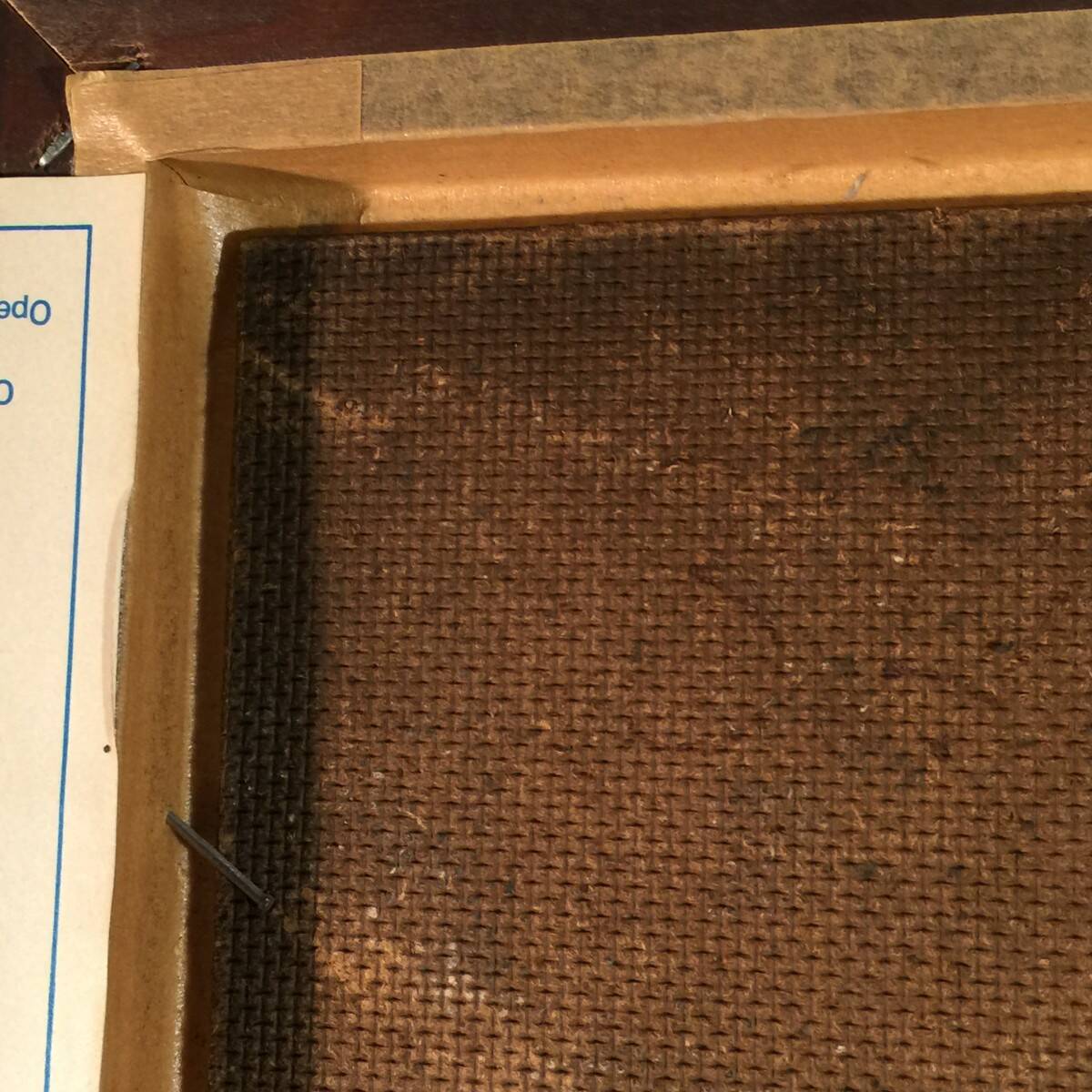 Oil on panel, Jean Boquet "Geometric Abstraction", c. 1945