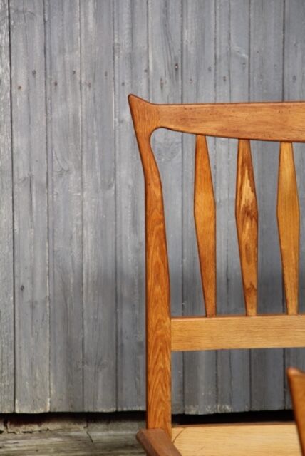 Bed of Guillerme and Chambron solid light oak France 1970