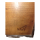 Double-sided wooden and copper screen firewall