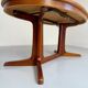 Baumann dining table in rosewood wood, 70s design