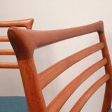 Set of 4 diningchairs teak, Erving Harland for Soro Chairs