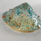 Wall lamp, Murano glass, Italian design, 1970s, manufacture: Italy