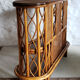 Bamboo bar and its 2 stools