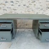 Strafor metal desk, 50-year-long chair