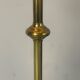 Exceptional French Hollywood Regency Brass Floor Lamp