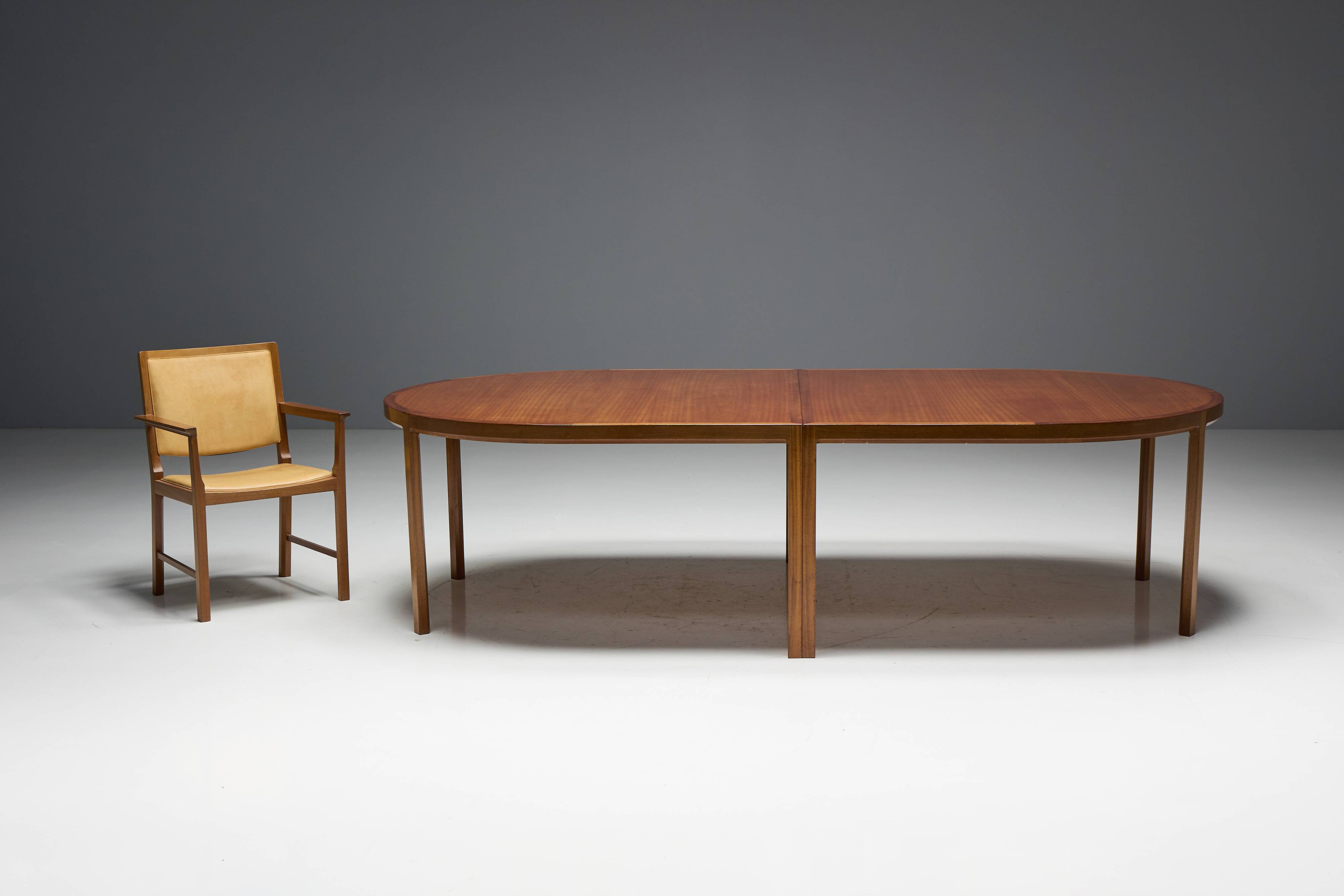 Scandinavian Modern Dining Table, Scandinavia, 1970s