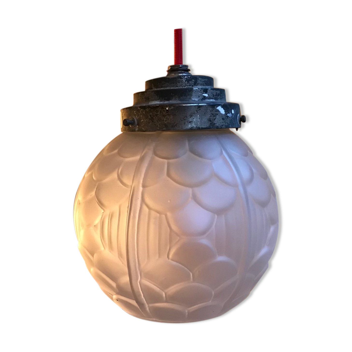 Lamp ball art deco