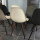 Lot de 6 chaises DSW Eames édition Herman Miller