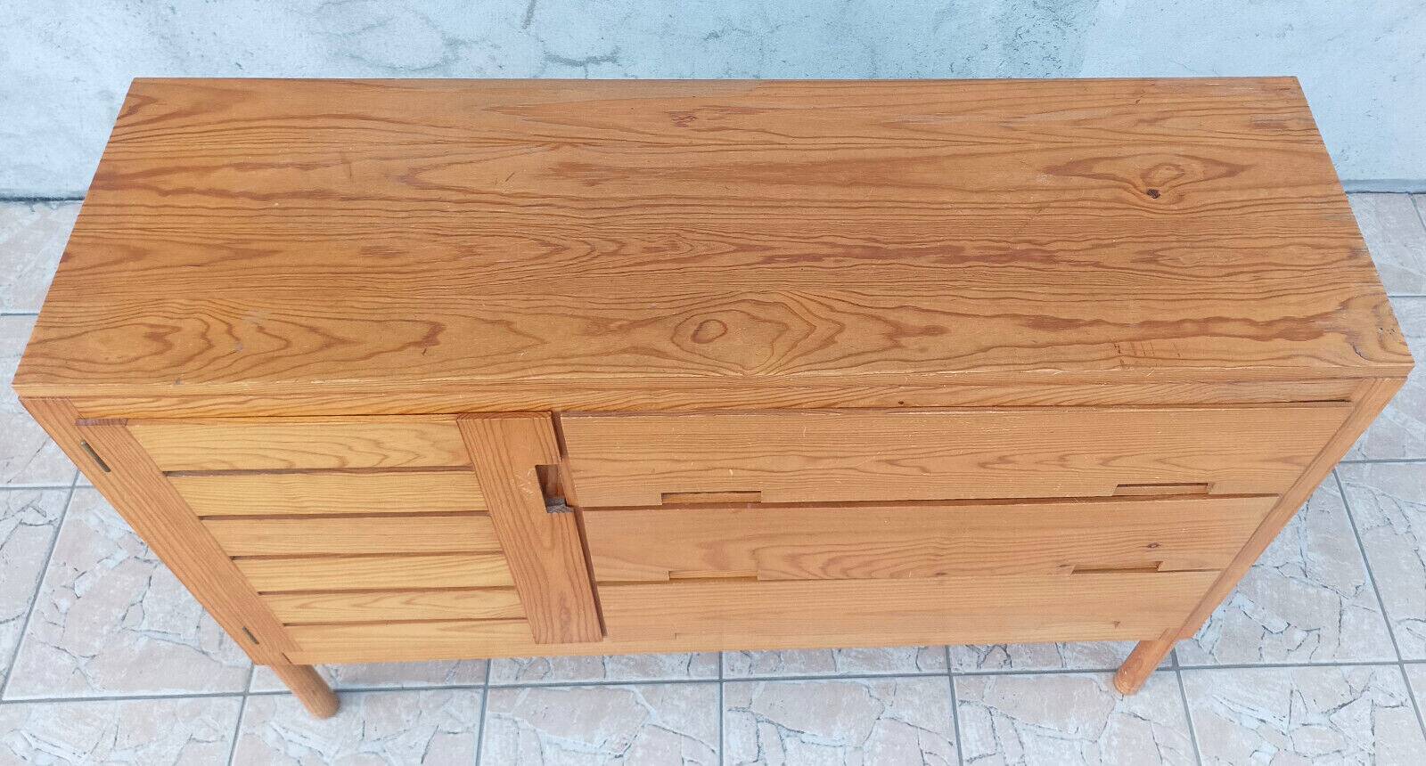 Commode Pierre Gautier-Delaye Weekend in pine 1960