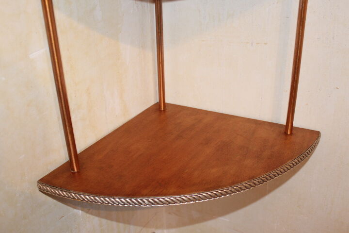 Etagère d’angle 50s unique