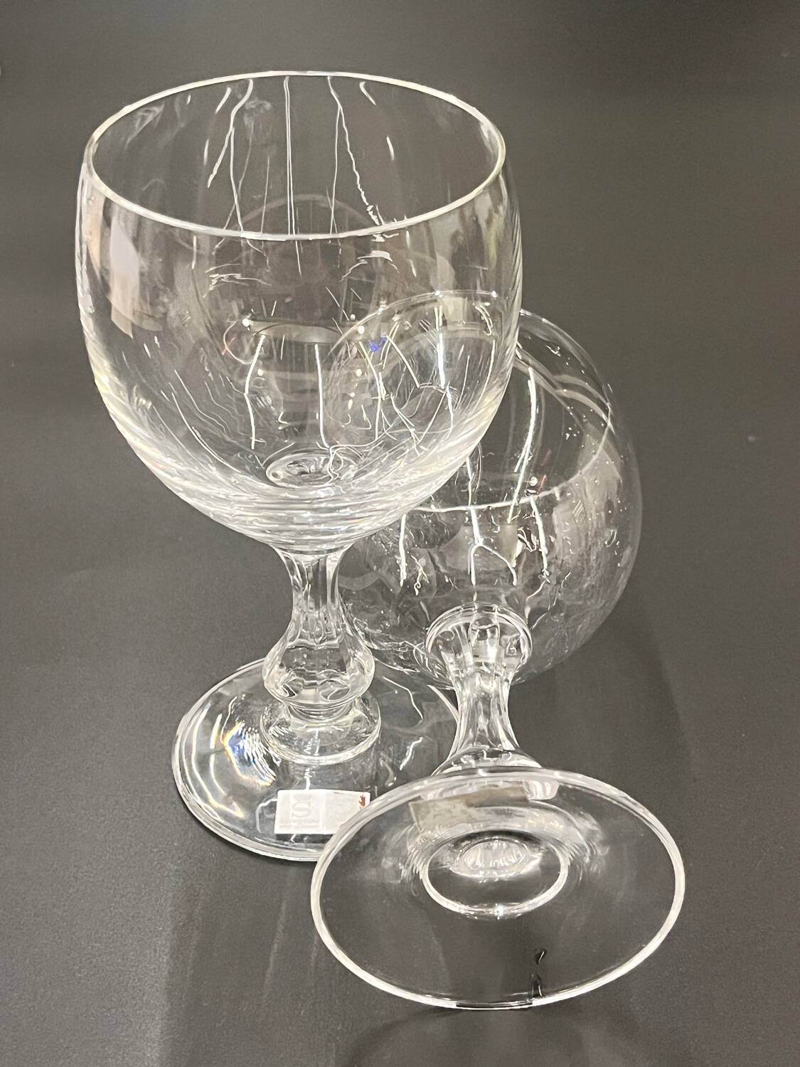 Set of 6 Spiegelau crystal glasses
