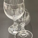 Set of 6 Spiegelau crystal glasses