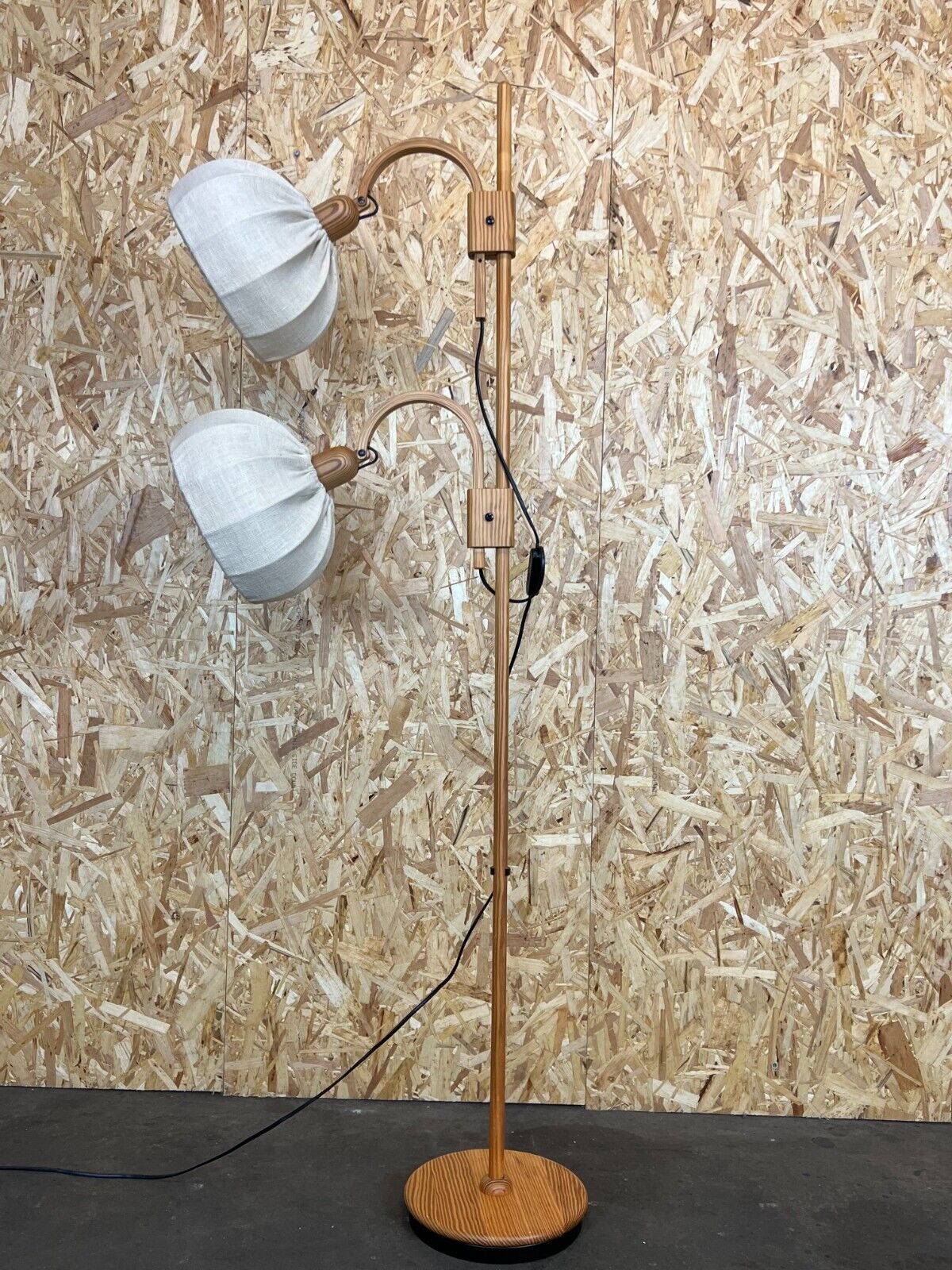 Floor lamp Domus pine Danish design Denmark, 60/70