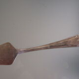 Silver serving spoon