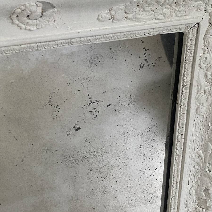 Antique mercury mirror